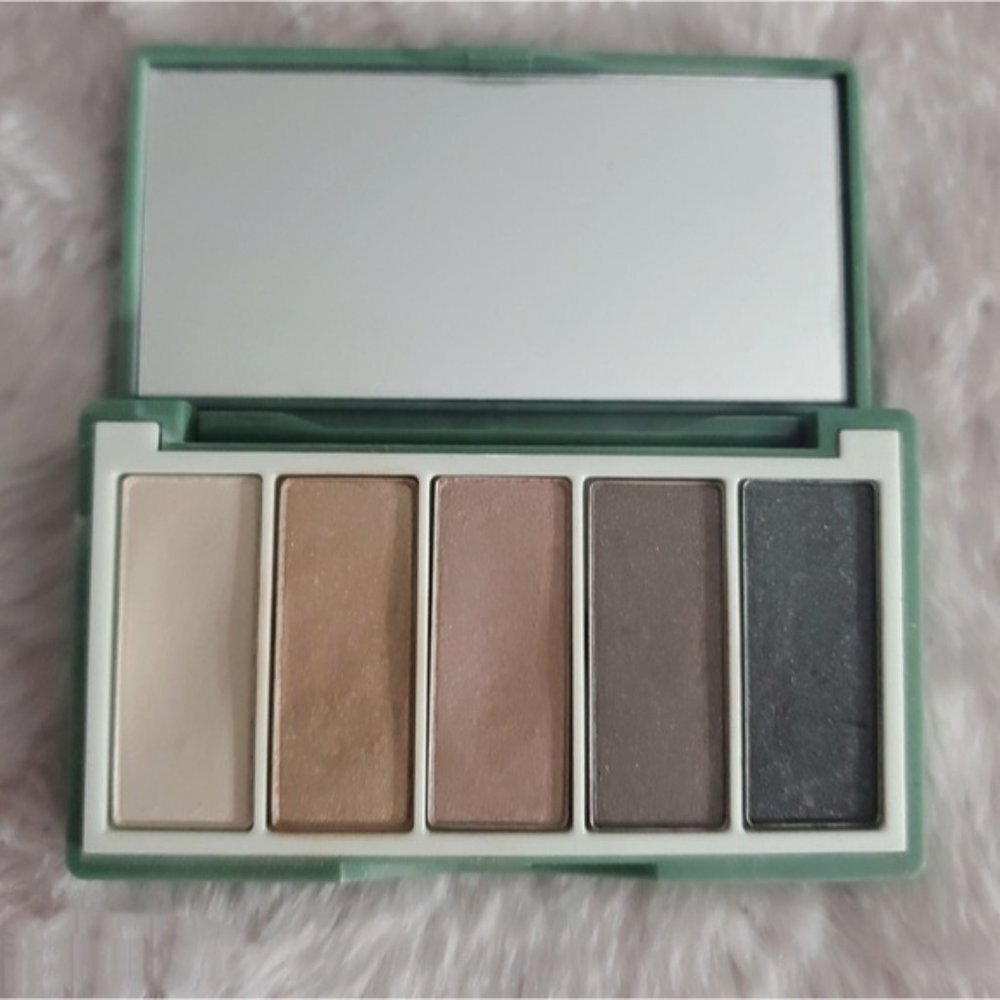 Vintage 90's European Clinique High Impact Eye Shadow- Five pallet Compact